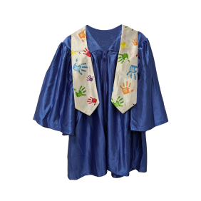 Kid's Size Handprint Stole