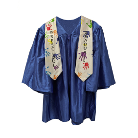 Preschool Graduate Printed Kid's Size Stole