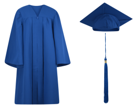 Pre-K / Kindergarten Cap, Gown and Tassel Set : Matte Finish