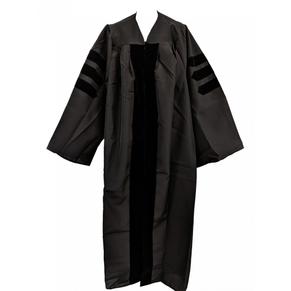 Matte Finish Doctoral Gown Only
