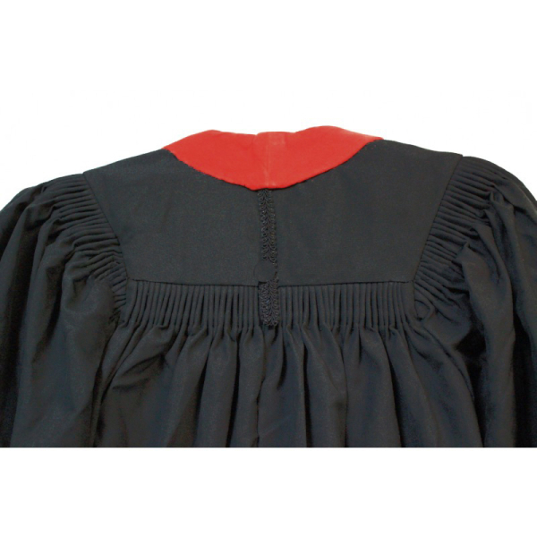 Doctoral Gown, Regular Cap, Tassel and Hood
