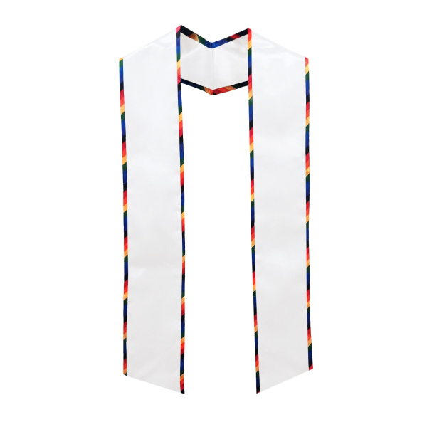 Custom Cross Printed Stole