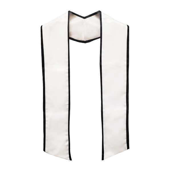 Cap, Gown,Tassel and Stole Set :  Matte Finish