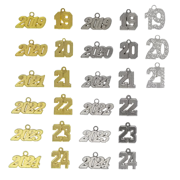 Past Year Charms for Tassels